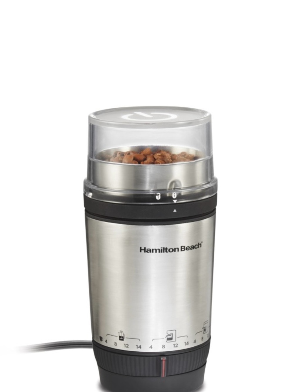 Hamilton Beach Custom Grind Electric Coffee Grinder For 4-14 Cups